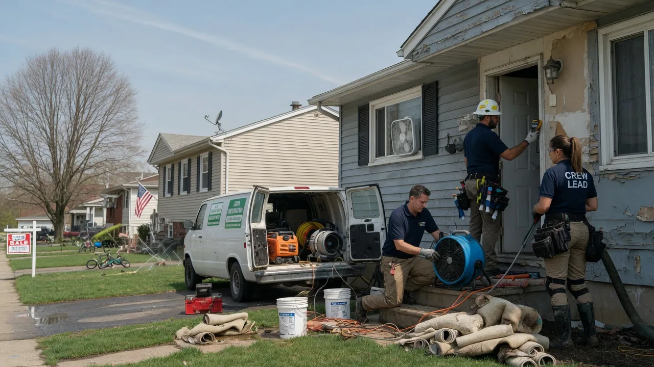 Flood Cleanup in Greenville, IA near me